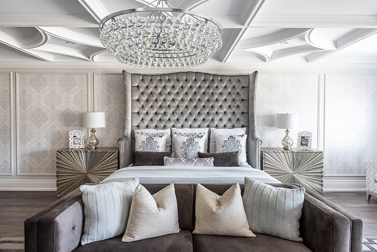 White and Bright Master Bedroom
