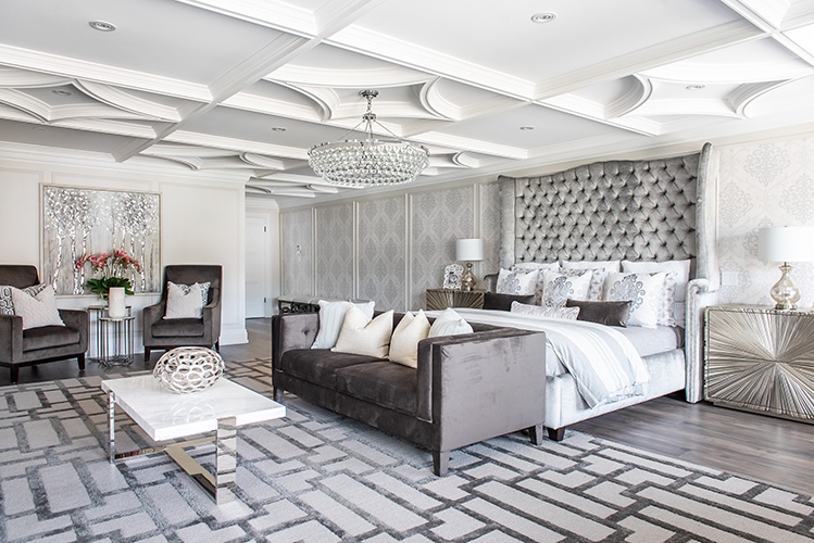 White and Bright Master Bedroom
