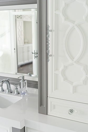 White and Bright Master Bathroom