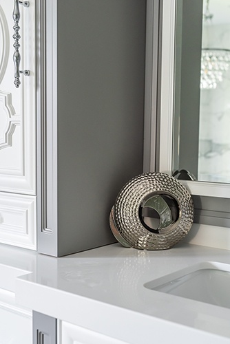 White and Bright Master Bathroom