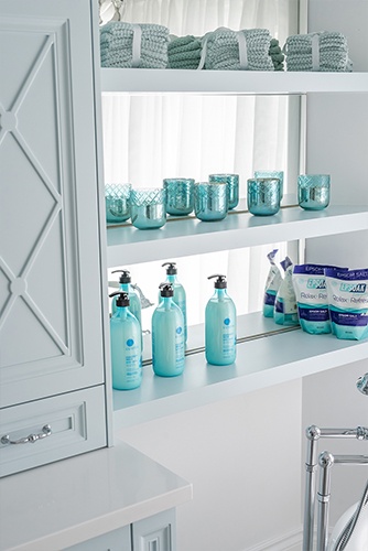 Blue Bathroom