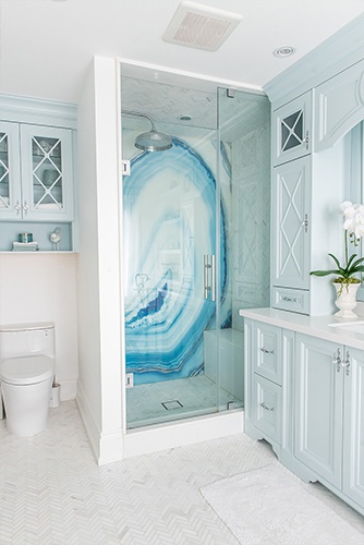 Blue Bathroom