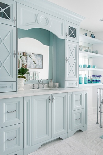 Blue Bathroom