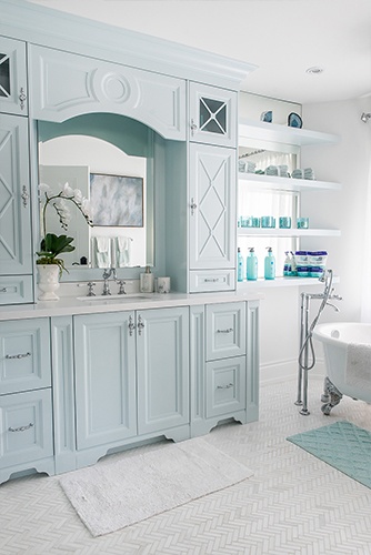 Blue Bathroom