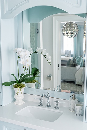 Blue Bathroom