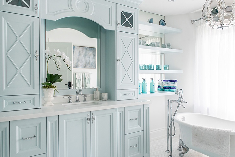 Blue Bathroom