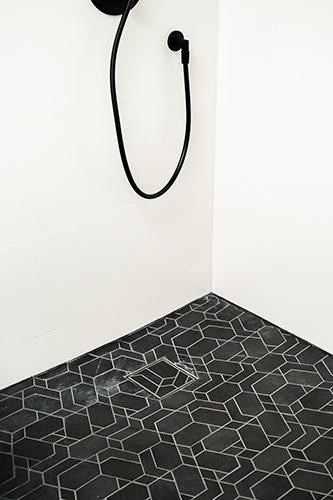 Black and White Bathroom