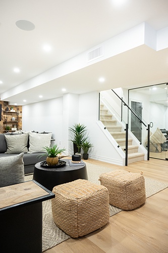 Beautiful Basement
