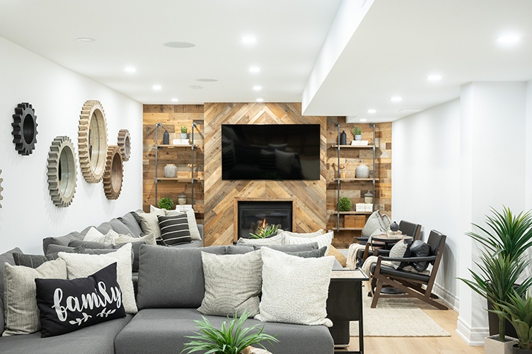 Beautiful Basement
