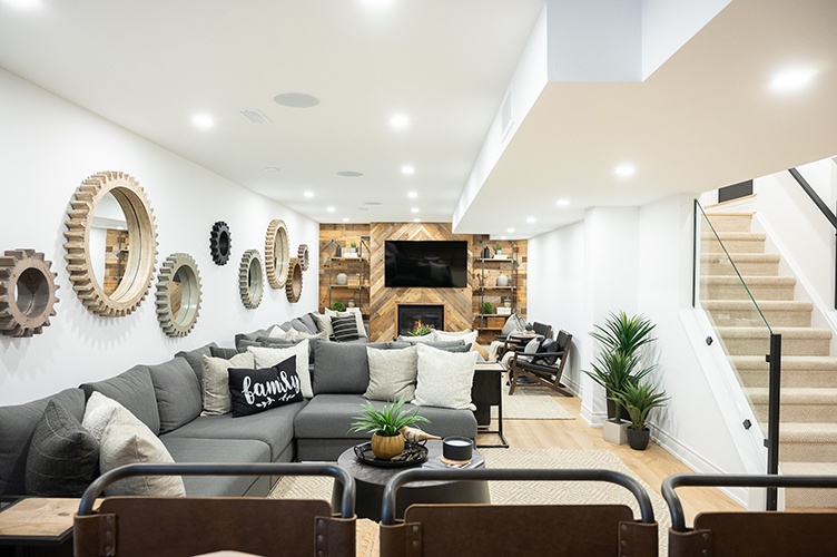 Beautiful Basement