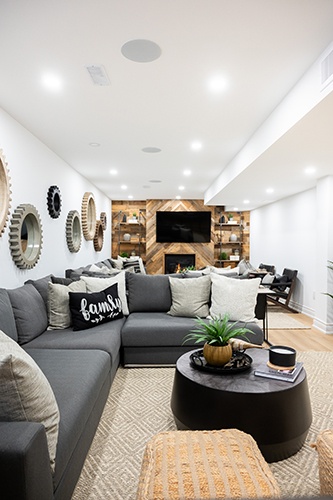 Beautiful Basement