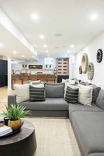 Beautiful Basement