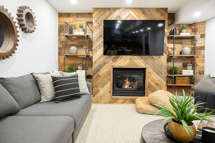 Beautiful Basement