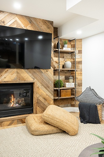 Beautiful Basement