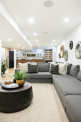Beautiful Basement