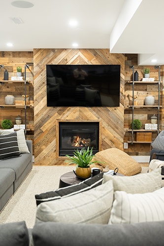Beautiful Basement