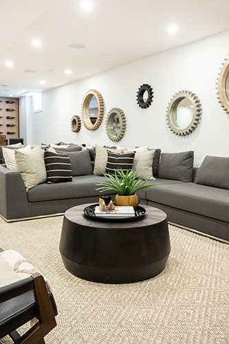 Beautiful Basement