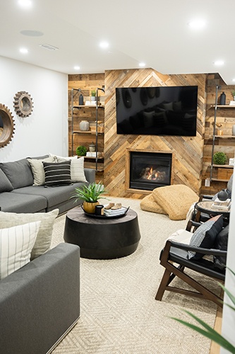 Beautiful Basement