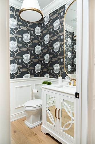 Powder Room Stairs