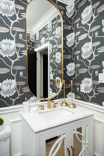 Powder Room Stairs