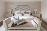 Neutral earth tones with a touch of lilacs