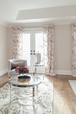Neutral earth tones with a touch of lilacs
