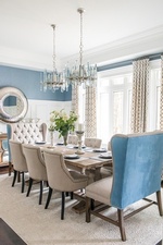 Rustic Chic with Blues