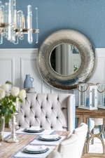 Rustic Chic with Blues