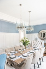 Rustic Chic with Blues