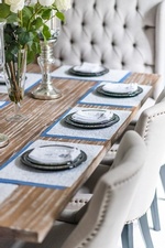 Rustic Chic with Blues