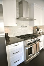 Open Concept White and Purple