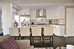 Open Concept White and Purple