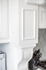 Bright White Traditional Kitchen