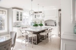 Bright White Traditional Kitchen