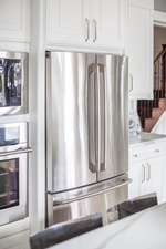 Bright White Traditional Kitchen