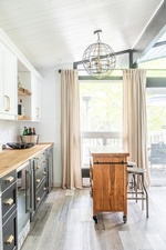 COTTAGE KITCHEN + LIVING ROOM