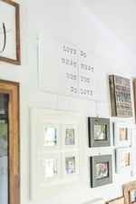 COTTAGE KITCHEN + LIVING ROOM