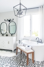 bathroom farmhouse
