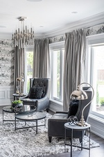 Grey and White