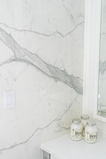White and Bright Master Bathroom