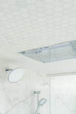 White and Bright Master Bathroom