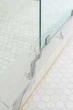 White and Bright Master Bathroom