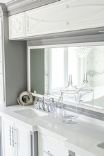 White and Bright Master Bathroom