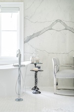 White and Bright Master Bathroom