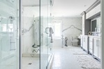 White and Bright Master Bathroom