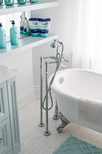 Blue Bathroom