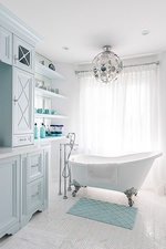 Blue Bathroom