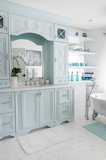 Blue Bathroom
