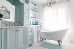Blue Bathroom