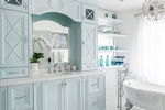 Blue Bathroom